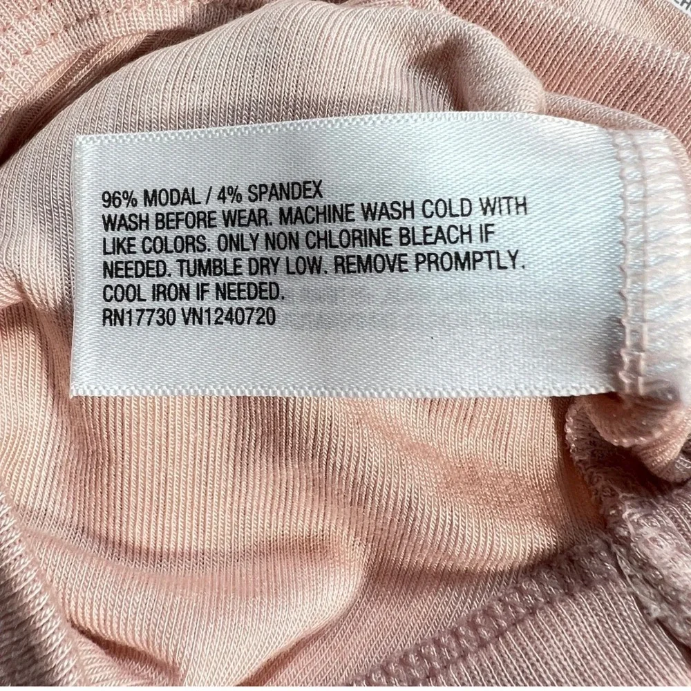Cloud Island Baby Girls Pink Ribbed Modal Bodysuit Leggings Set 12M New